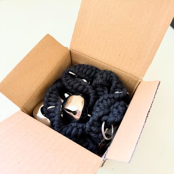 NWT GINIDEAR Dog Door Bells (Black) - Picture 2 of 5